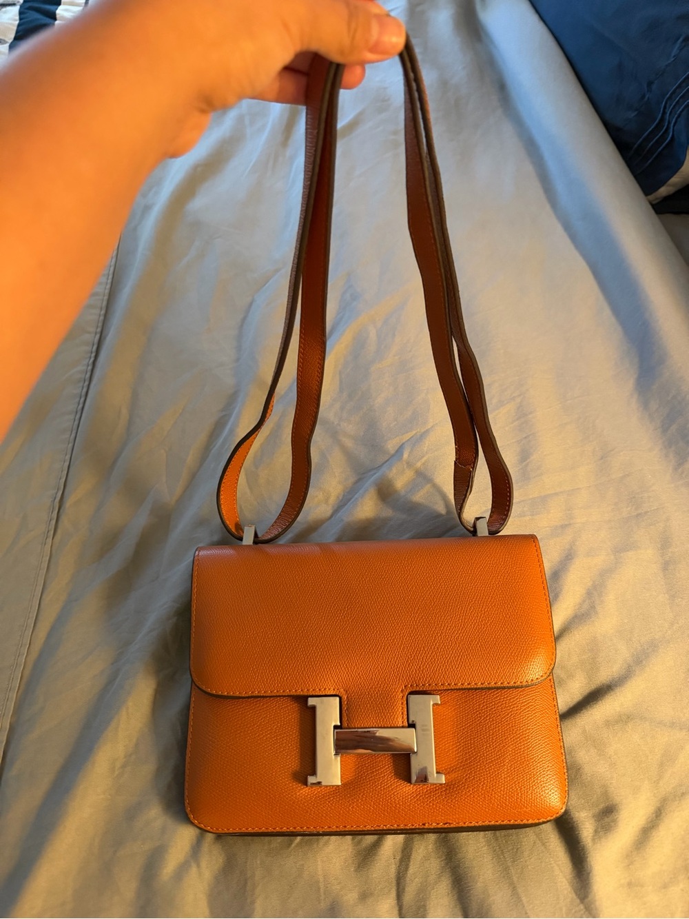 Constance Mini Crossbody Bag - Orange